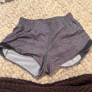 grey lulu shorts